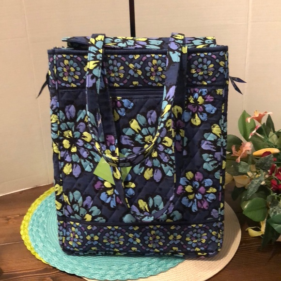 Vera Bradley Accessories - Vera Bradley Indigo POP Laptop Travel Tote new